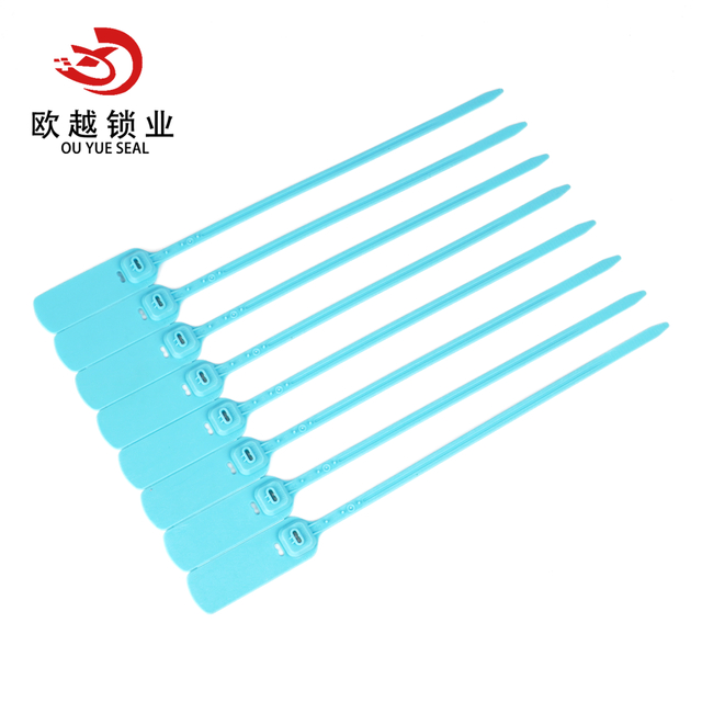 Fournisseur de sceau de sécurité OYPS101 Sceau en plastique numéroté OEM ODM