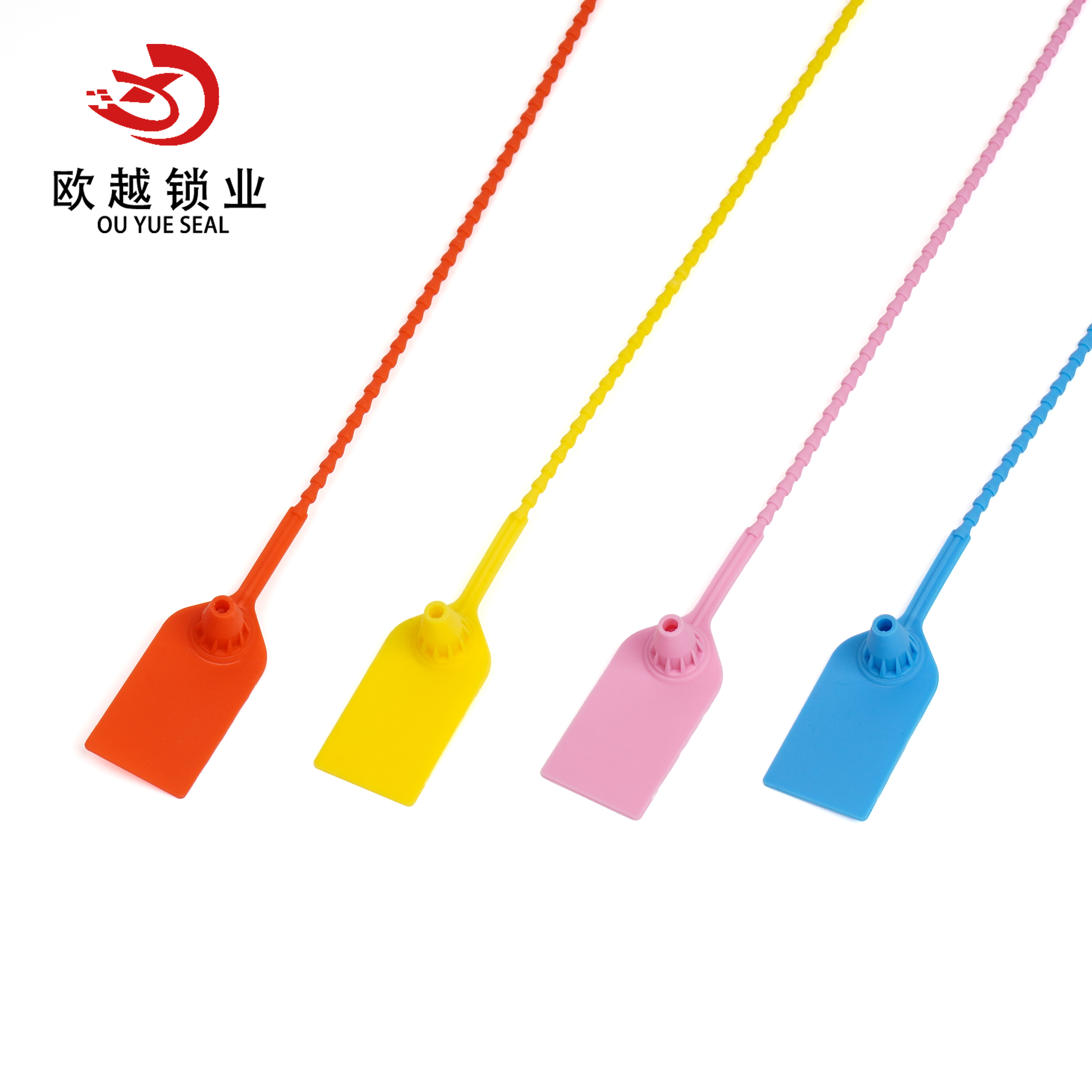  Scellé de sécurité en plastique inviolable indicatif pour joint de cargaison OY-PS111