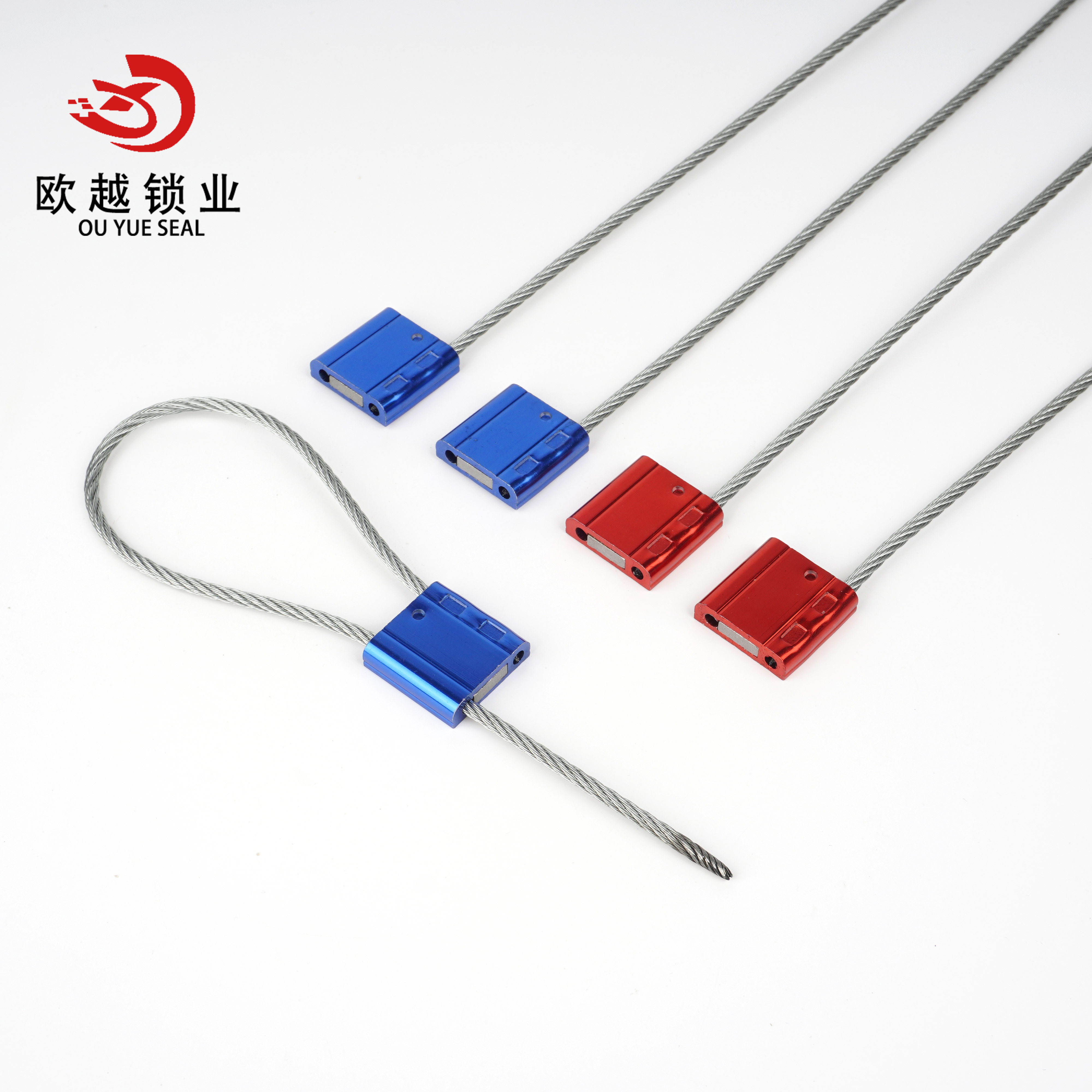 OY-CS108 Sceau de câble étanche à traction personnalisée Sceau de câble de haute sécurité inviolable
