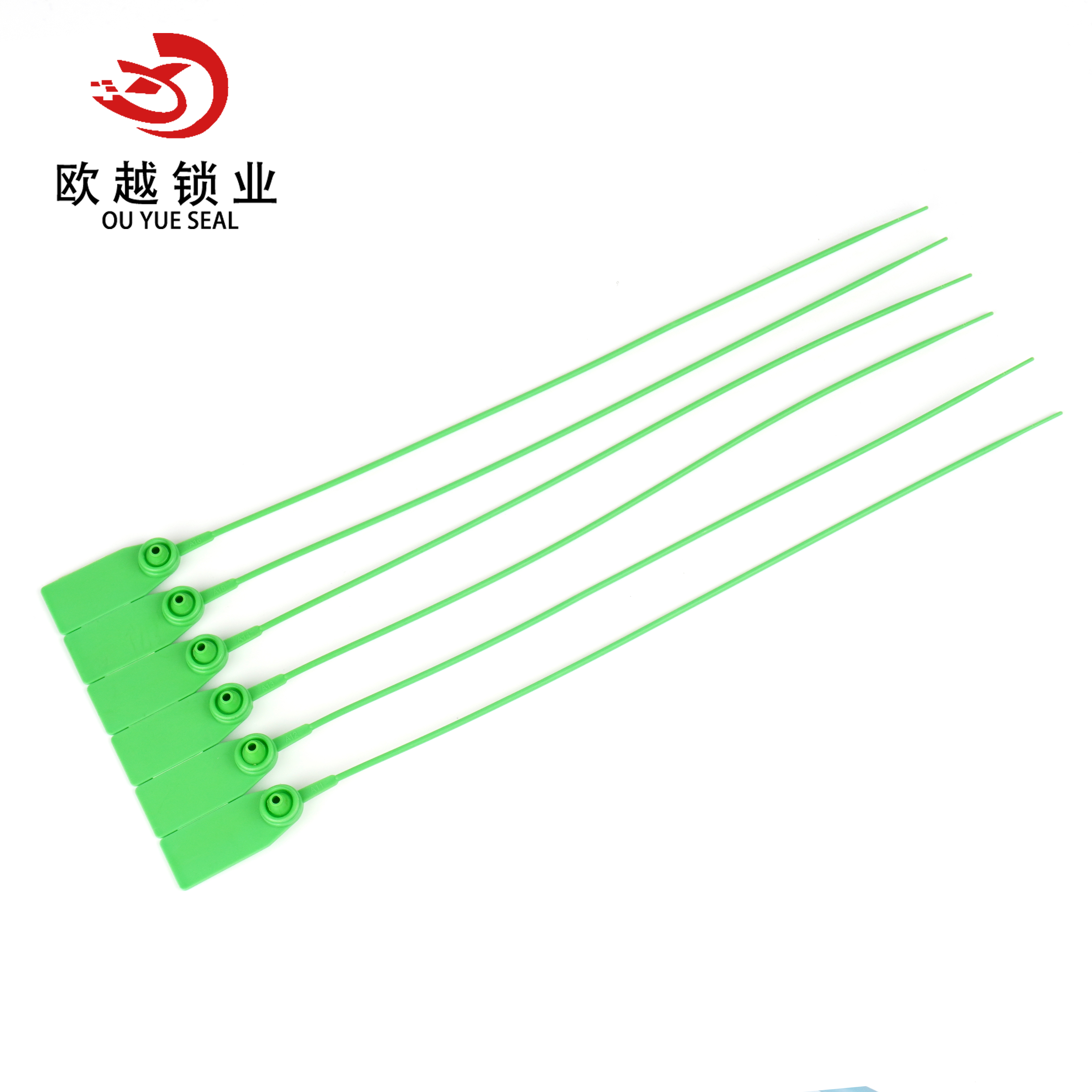 La sécurité en plastique de joints de sécurité en plastique de diverses couleurs standard d'OY-PS105 scelle la sécurité en plastique de joint