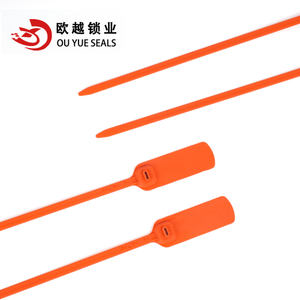 OY-PS113 Factory Custom Self Lock Tamper Evident Box Express Airline Truck Container Joint en plastique de sécurité