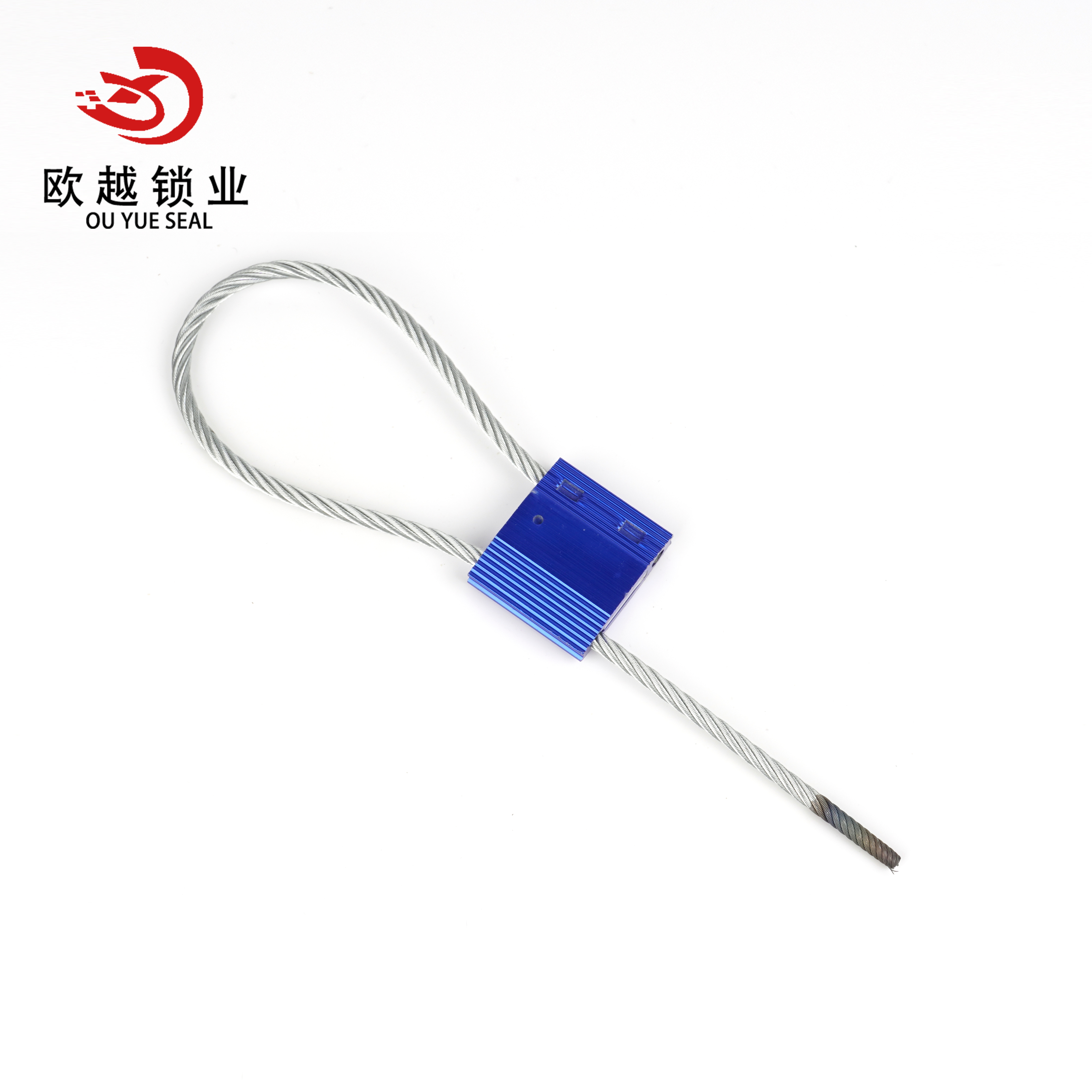 OYCS103 Conteneur Alliage Cable Pull Tight Seal Metal Lock 