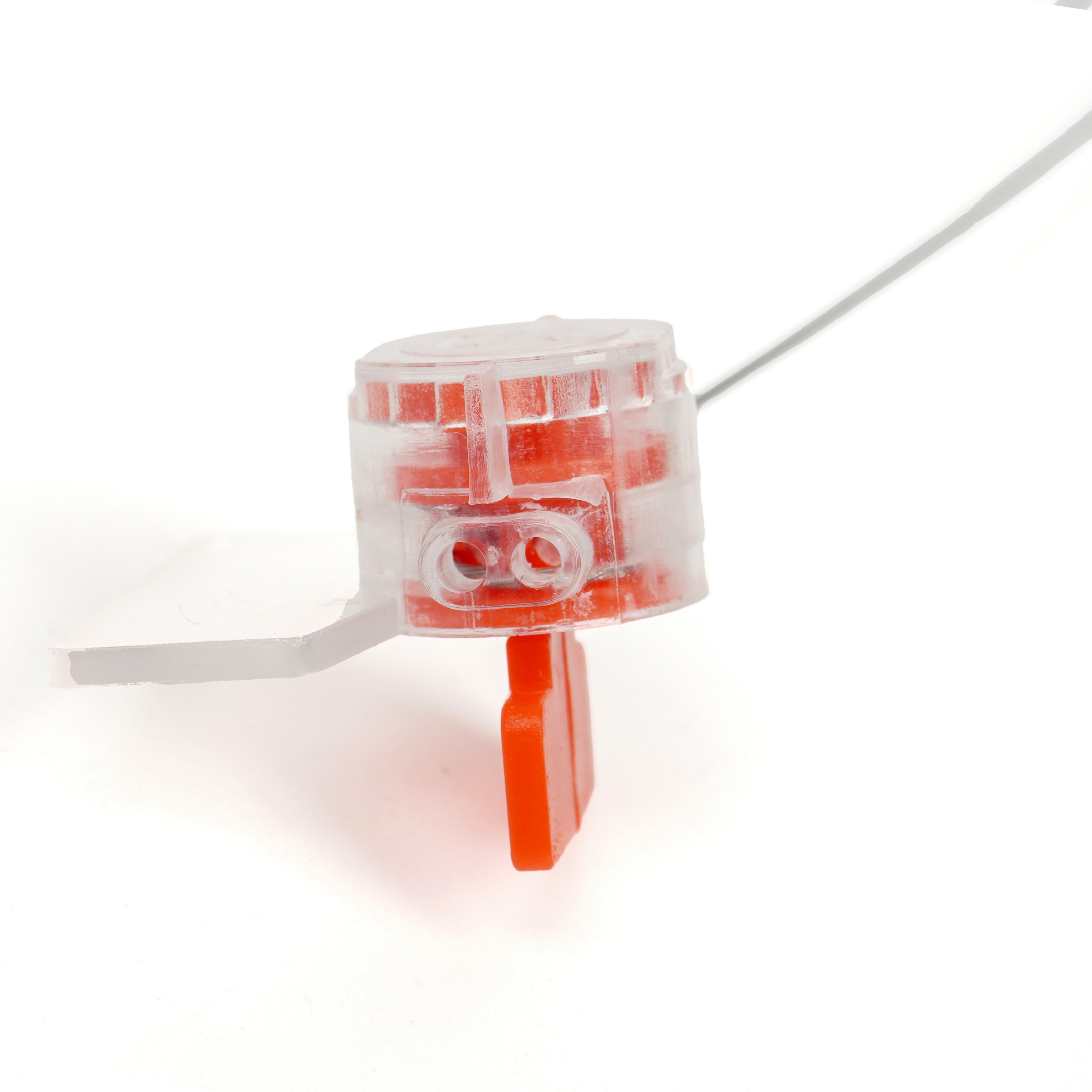OY-MS102 Sceau en plastique de compteur d'eau de sécurité de fil à usage unique avec impression