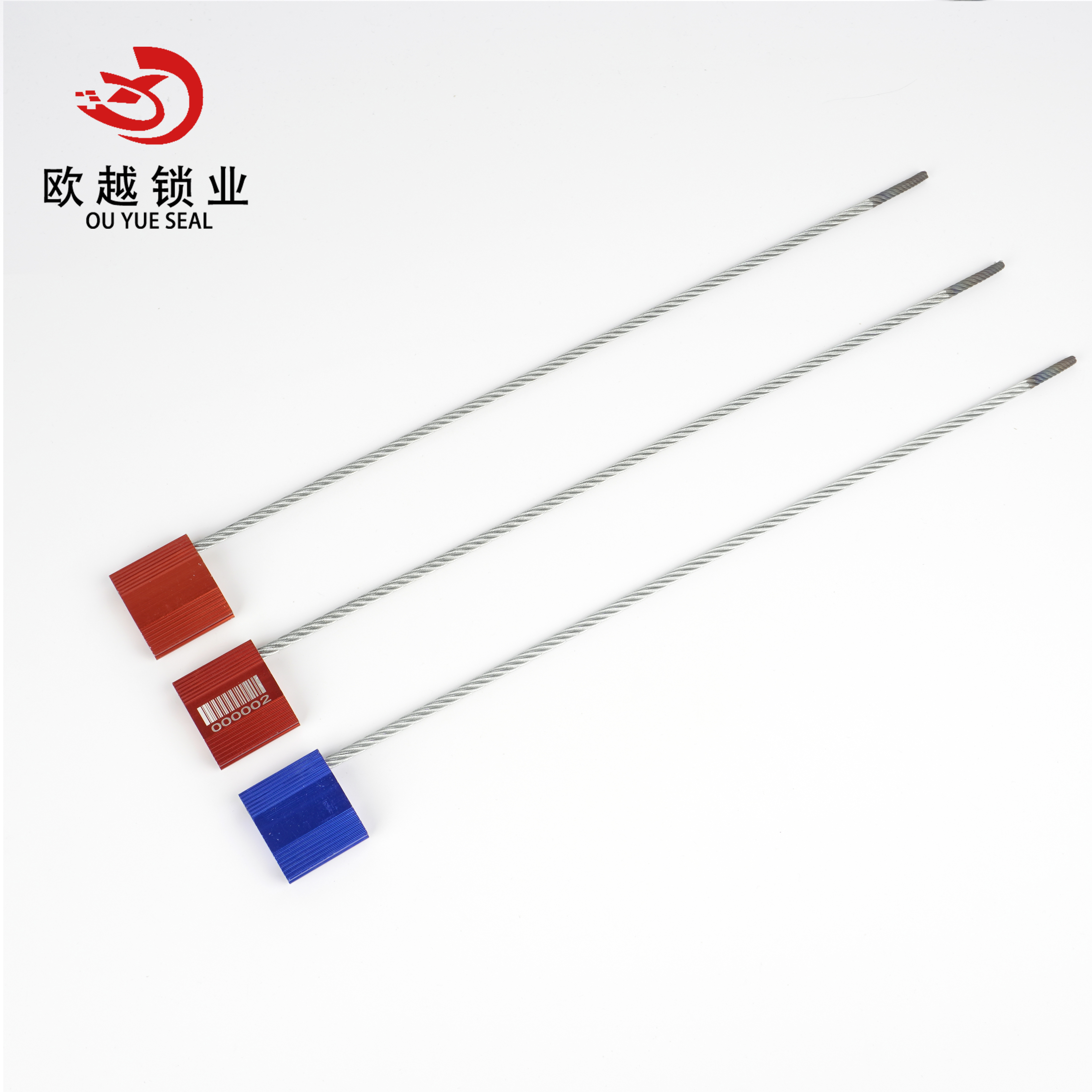 OYCS103 1.8mm 1.5mm corps de serrure en alliage d'aluminium tirer joint de câble de sécurité serré