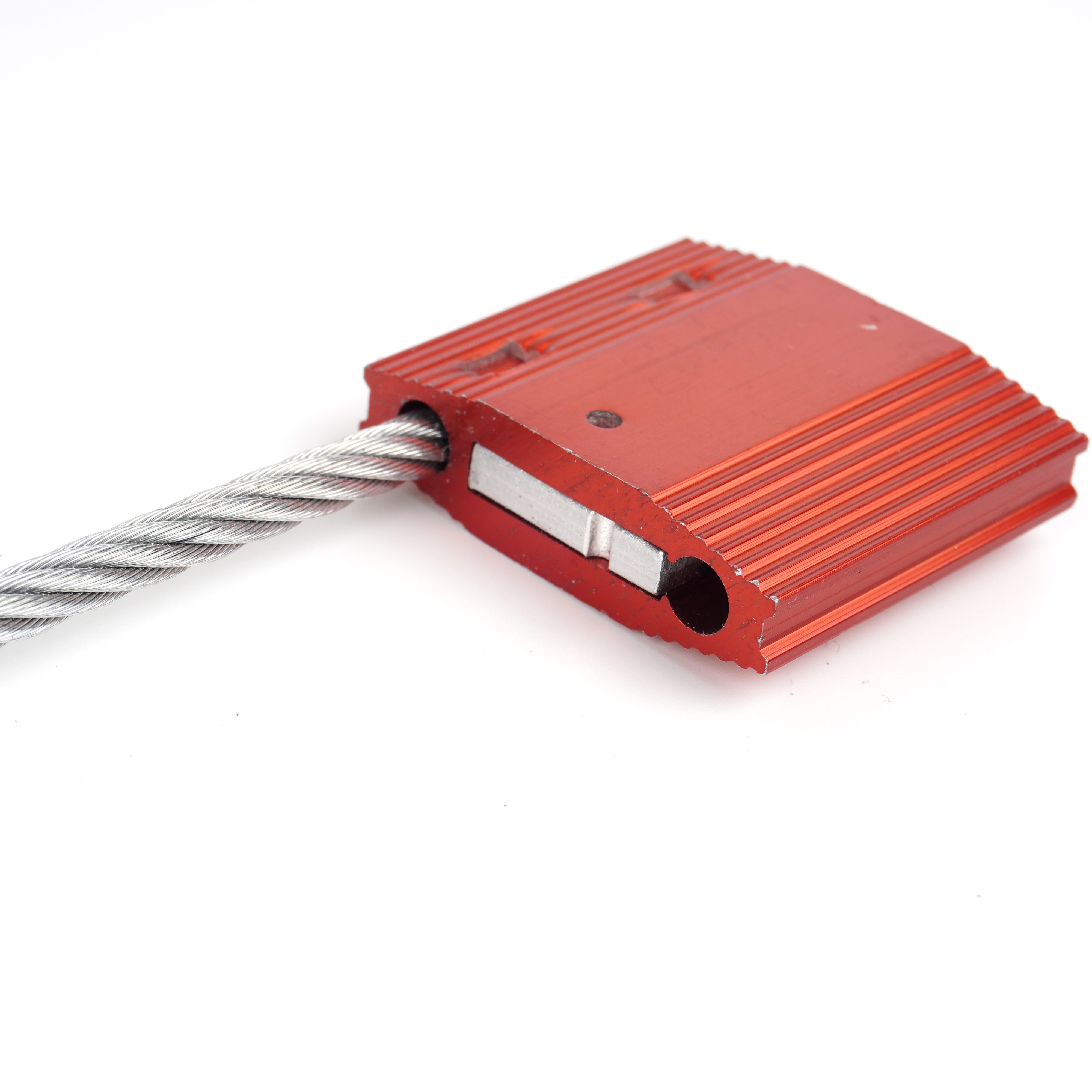 OYCS103 Conteneur Alliage Cable Pull Tight Seal Metal Lock 