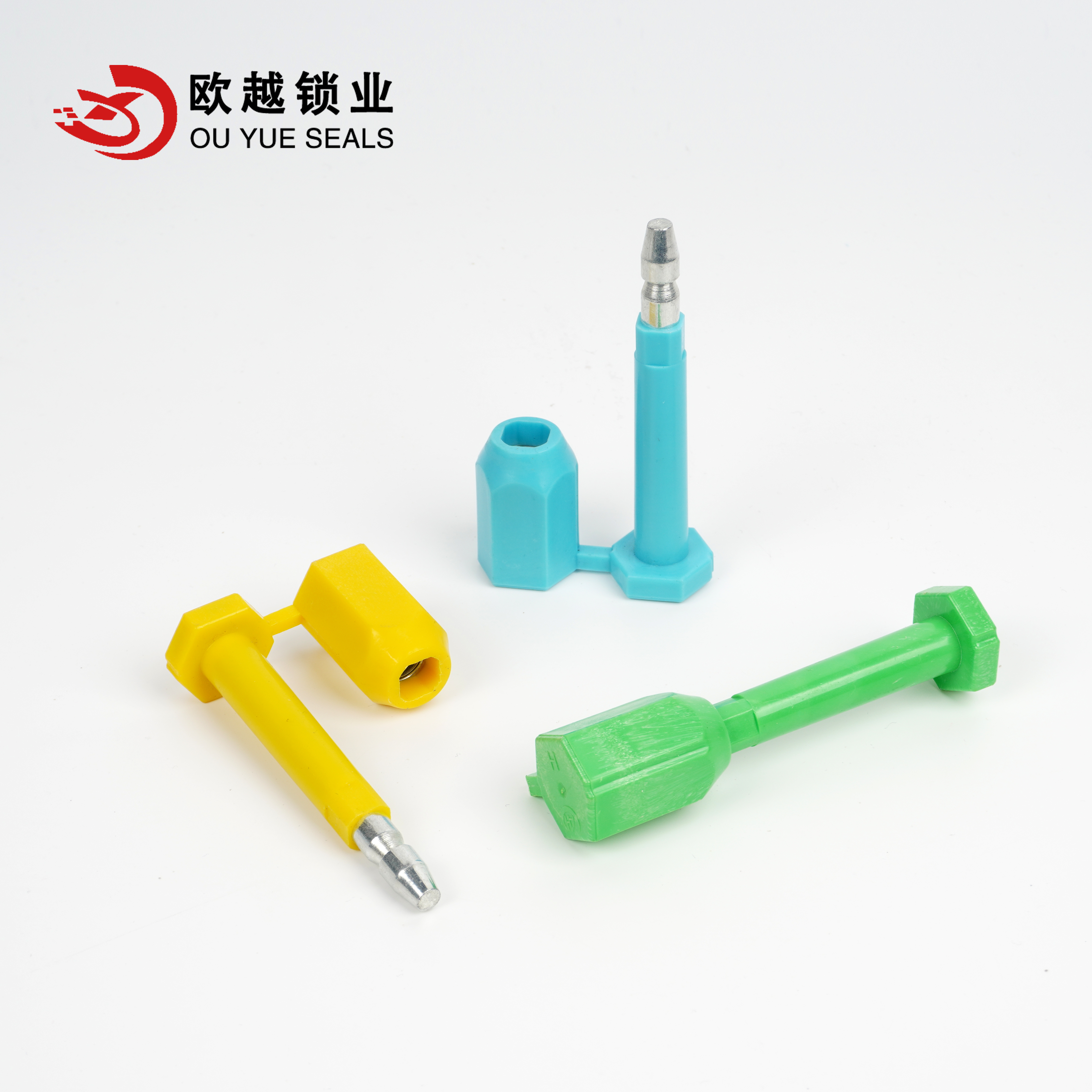 OY-BS108 Anti-Tamper Evident Steel Seal Shipping Security Container Bolt Seal