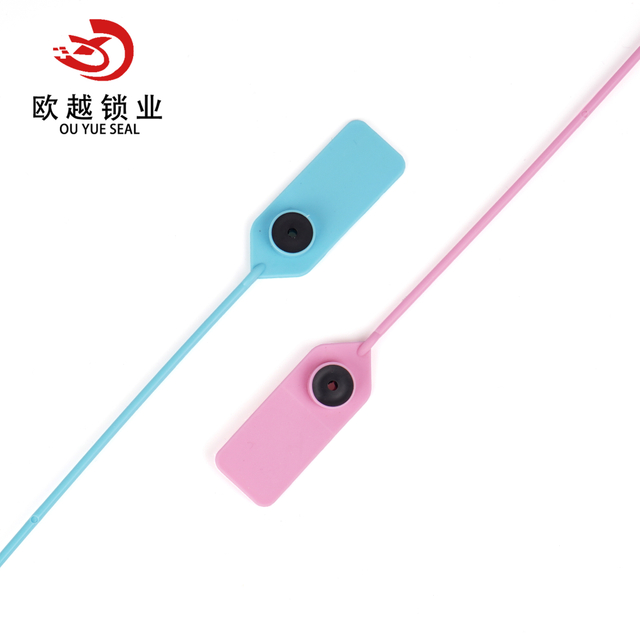 OY-PS106 Joint en plastique pour conteneur Joint de haute sécurité Joints inviolables en plastique à verrouillage automatique jetables