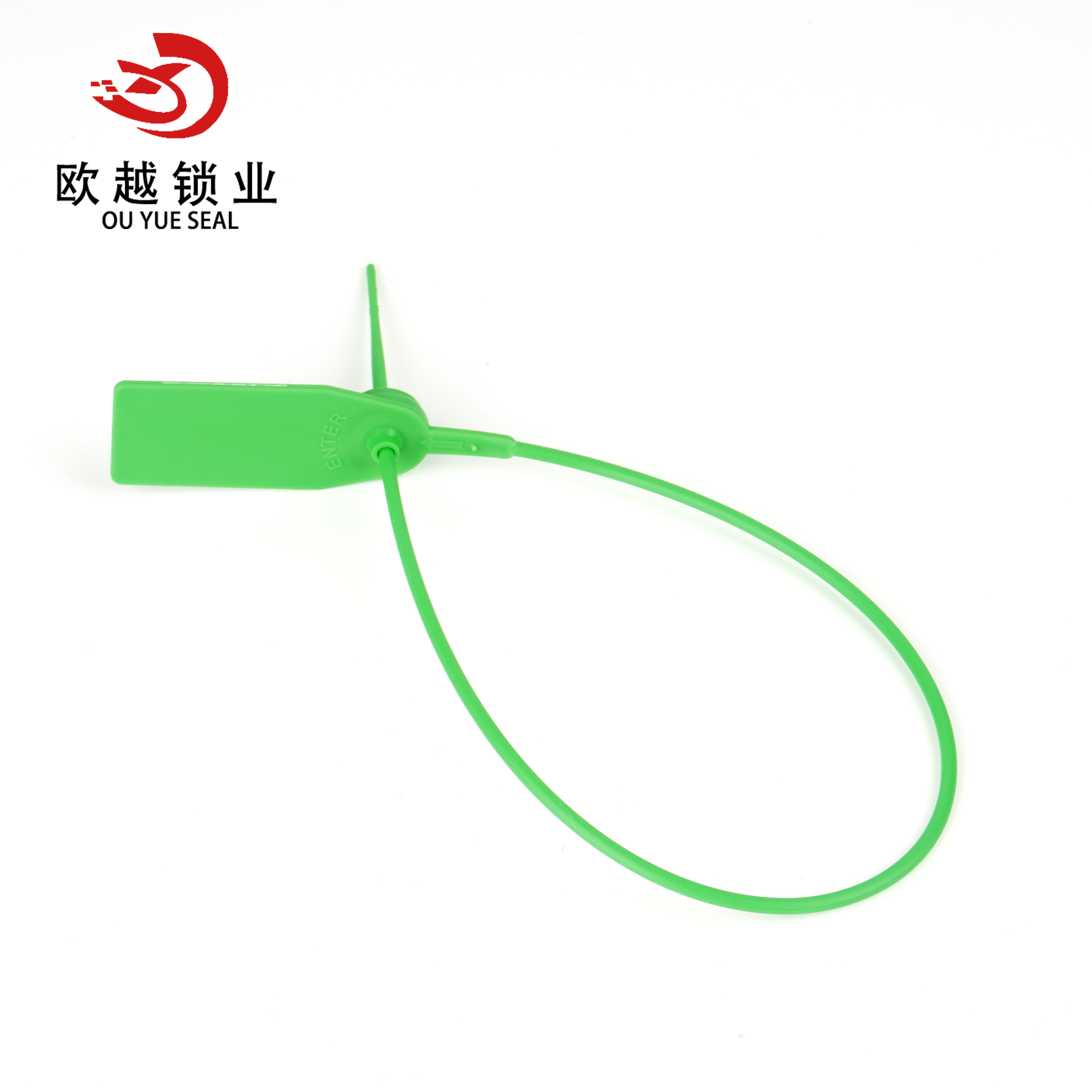 Scellé de sécurité en plastique du fabricant OY-PS105 pour sceau et étiquette de sécurité en plastique de la courroie de la compagnie aérienne